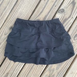 Athleta Swagger Skort Back Zip Pocket